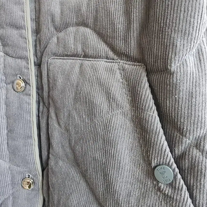 [BUNJANG] Time Style Corduroy Goose Down Jacket / 타임 스타일 코듀로이 구스 다운 자켓 점퍼 한섬 (정품X)