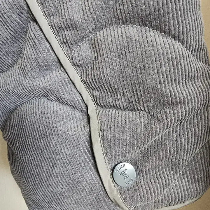 [BUNJANG] Time Style Corduroy Goose Down Jacket / 타임 스타일 코듀로이 구스 다운 자켓 점퍼 한섬 (정품X)