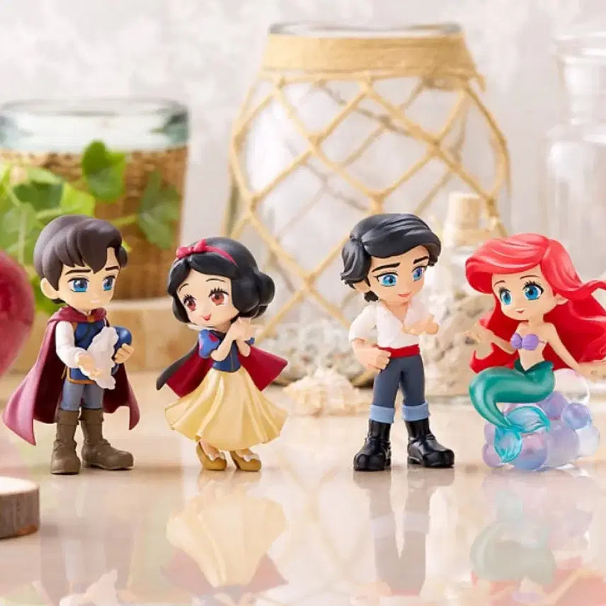 [BUNJANG] Bushiroad Disney Princess Vol. 2 Figure Bundle Set / 부시로드 팔버스 디즈니 vol2 피규어 4종 일괄
