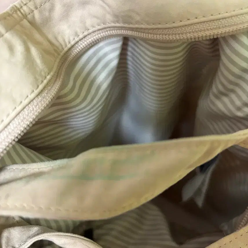 [BUNJANG] Kangol Shoulder Bag Ivory / 캉골 숄더백 아이보리