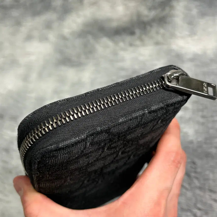 [BUNJANG] Dior Oblique Zip Long Wallet Black / [OS] 디올 오블리크 지퍼돌이 장지갑 블랙