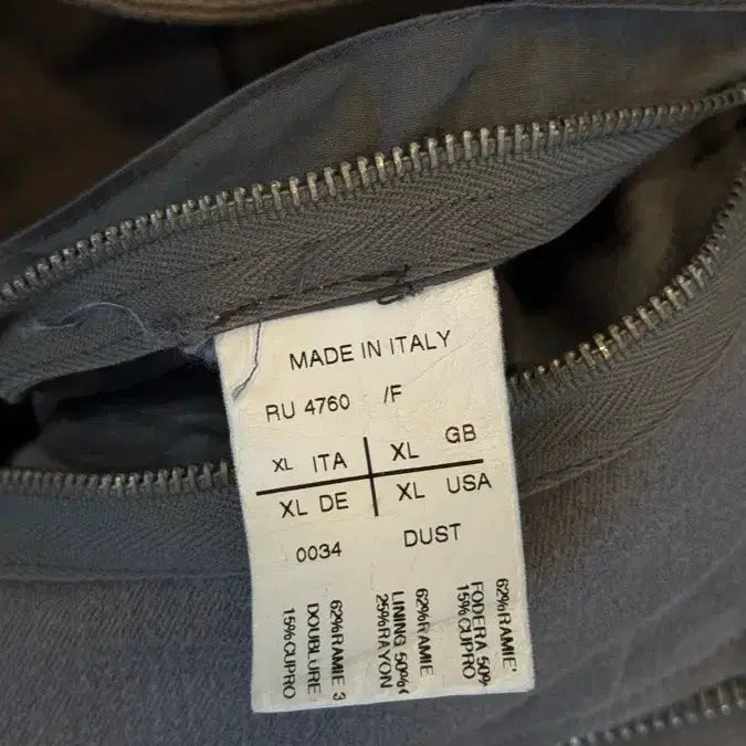 [BUNJANG] Rick Owens Archive High-Neck Zip-Up Jacket / Rick Owens 아카이브 하이넥 집업