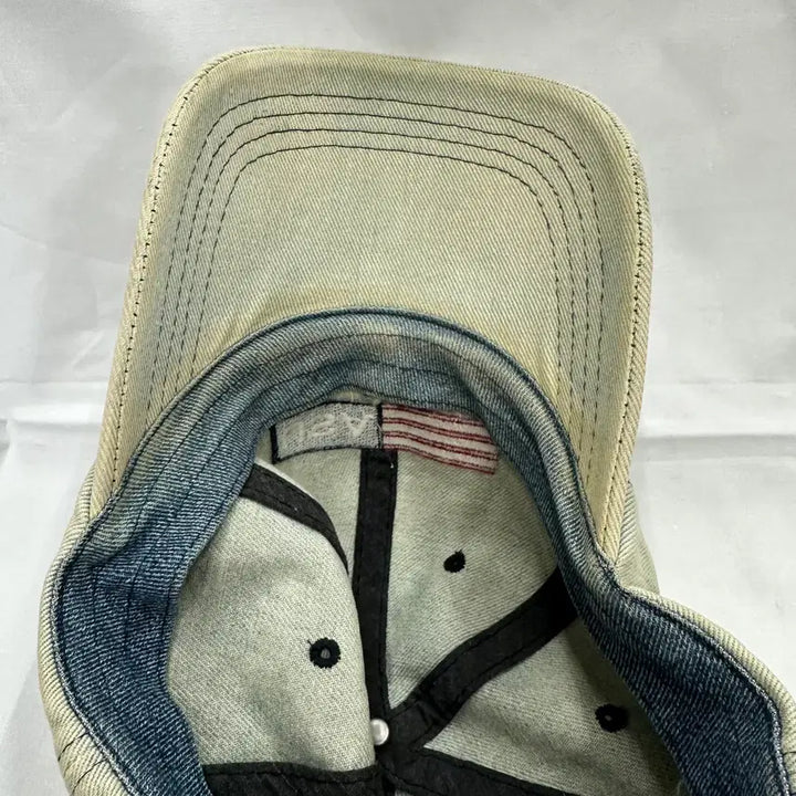 [BUNJANG] OS USA Denim Ball Cap / OS 성조기 USA 데님 볼캡 모자