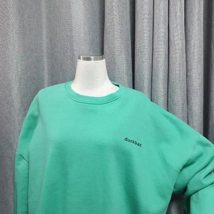 [BUNJANG] Kitsch Mint Oversized Sweatshirt / 키치 민트 오버 맨투맨