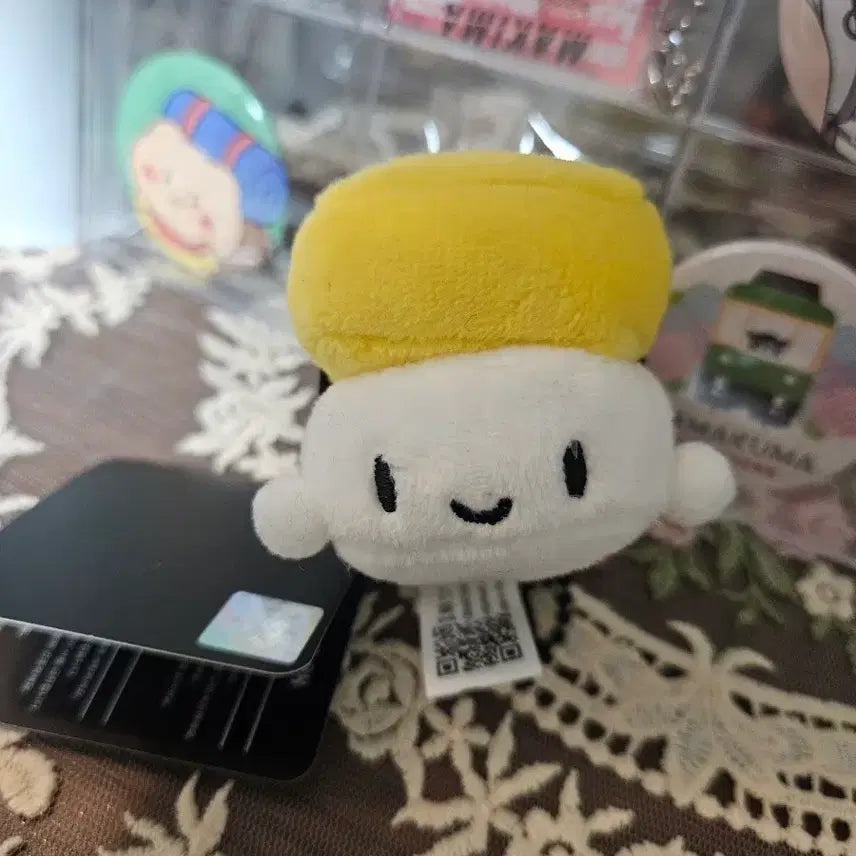 [BUNJANG] Egg Sushi Keychain / 계란 초밥 키링