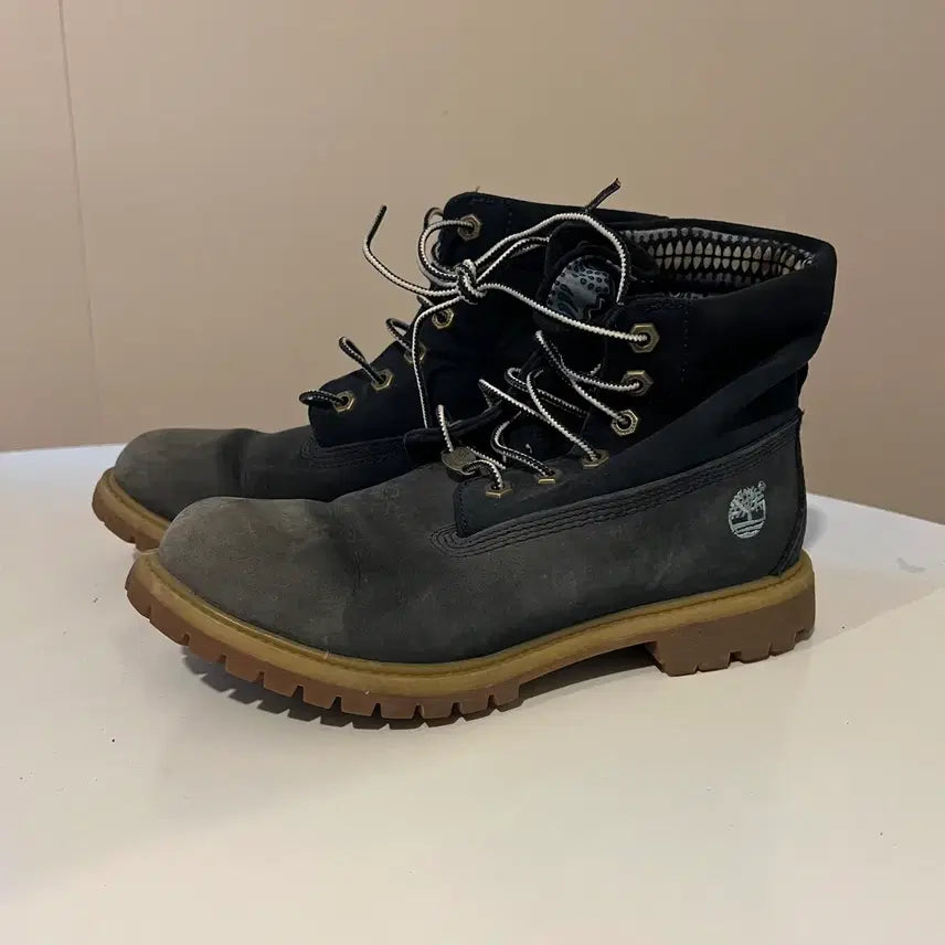 [BUNJANG] Timberland Roll Top Navy Women's Boots / 팀버랜드 롤탑 네이비 (00453)