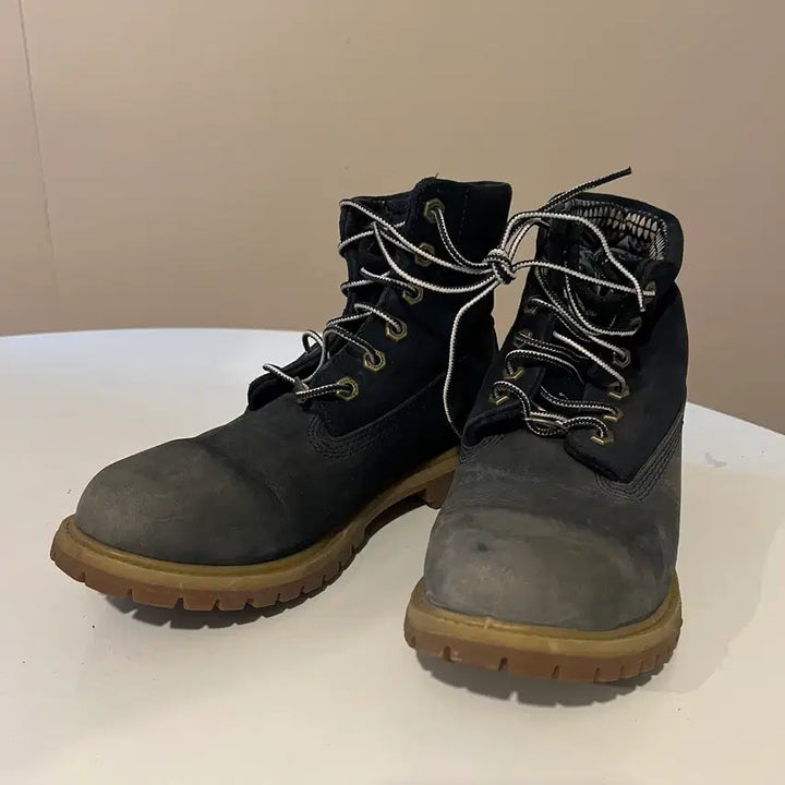 [BUNJANG] Timberland Roll Top Navy Women's Boots / 팀버랜드 롤탑 네이비 (00453)