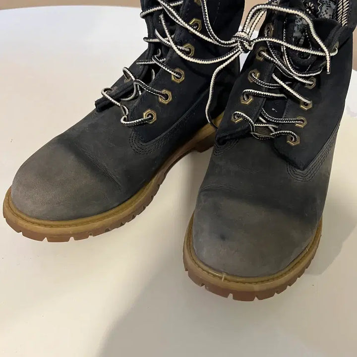 [BUNJANG] Timberland Roll Top Navy Women's Boots / 팀버랜드 롤탑 네이비 (00453)