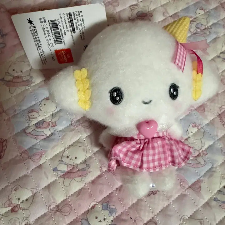 [BUNJANG] Sanrio Corgi Mung Gingham Mascot / 산리오 깅엄 코기뮹 마스코트!!!