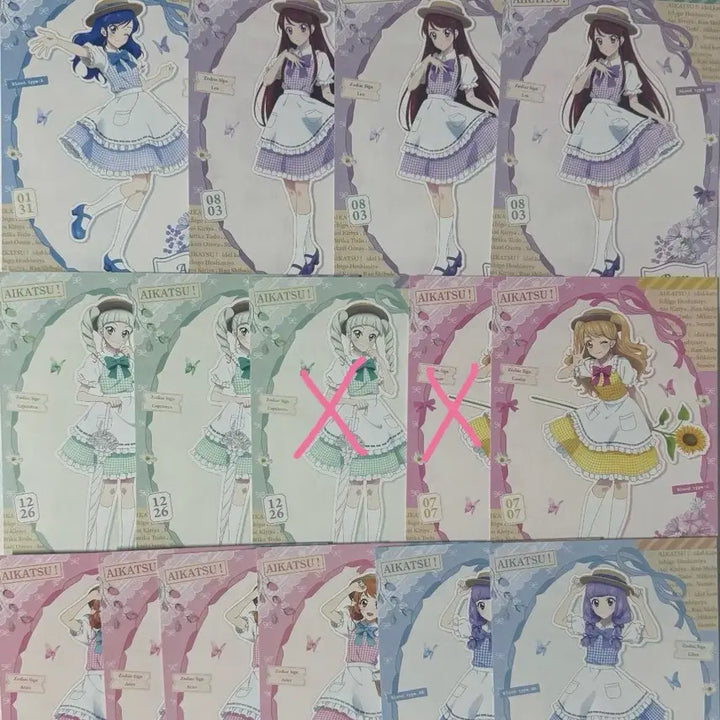 [BUNJANG] Aikatsu! Postcard / 아이카츠 굿즈 다량 판매