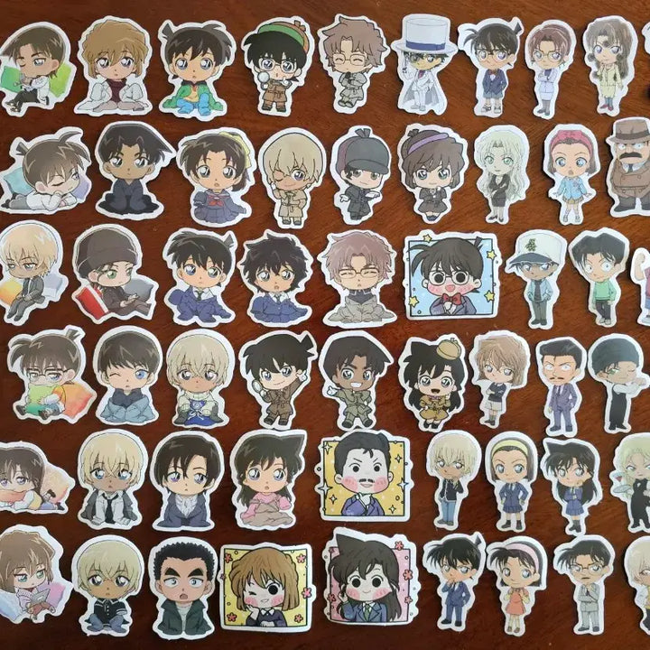 [BUNJANG] Detective Conan SD Sticker Set / 코난 sd 조각 스티커 판매합니다.
