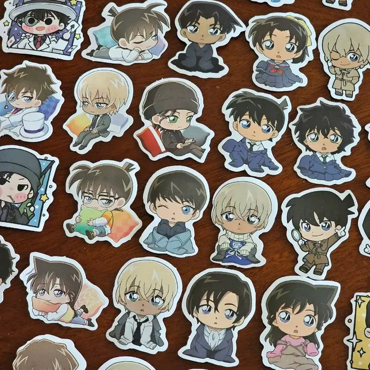 [BUNJANG] Detective Conan SD Sticker Set / 코난 sd 조각 스티커 판매합니다.