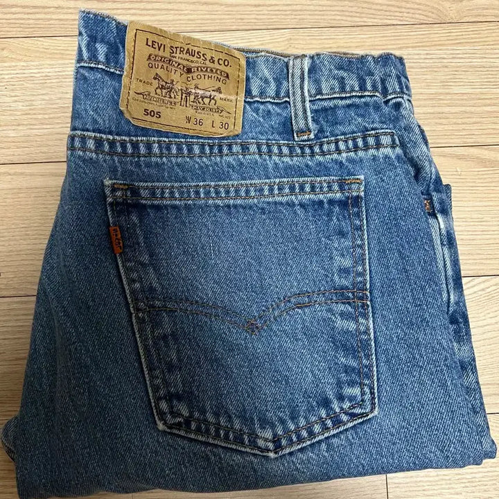 [BUNJANG] Levi's 505 Orange Tab Jeans / 00s 오렌지탭 리바이스 505 USA 미제