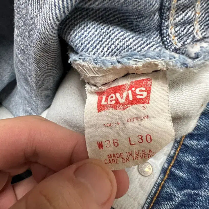 [BUNJANG] Levi's 505 Orange Tab Jeans / 00s 오렌지탭 리바이스 505 USA 미제
