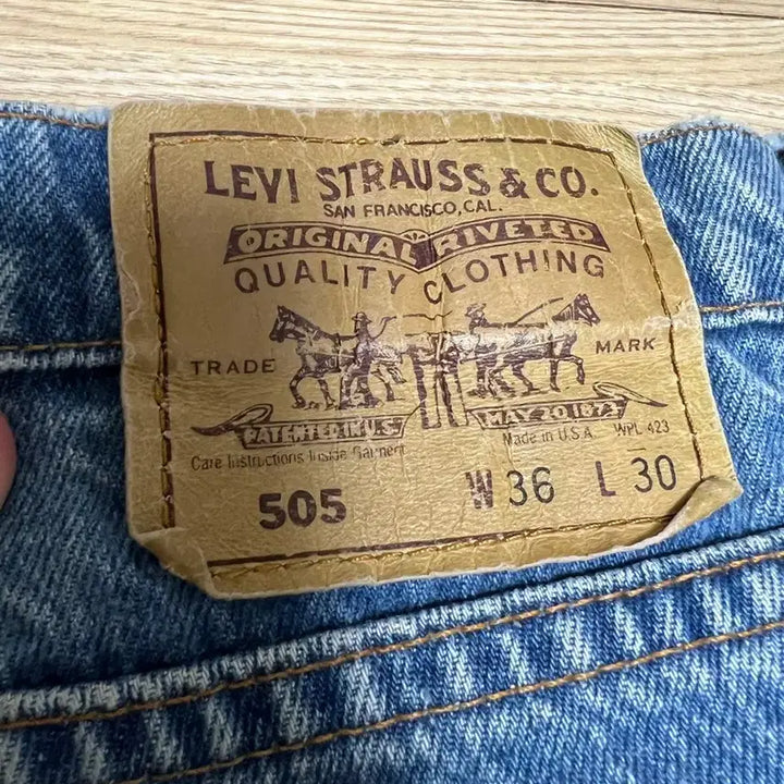 [BUNJANG] Levi's 505 Orange Tab Jeans / 00s 오렌지탭 리바이스 505 USA 미제