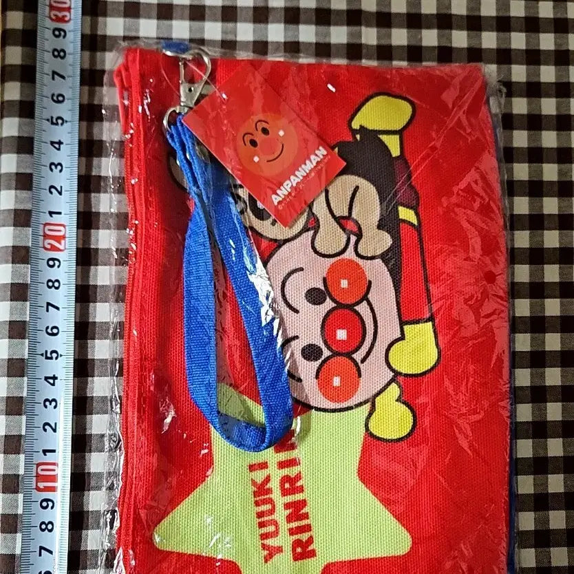 [BUNJANG] Anpanman Pouch with Strap / 앙팡맨 파우치/지갑 새상품 (스트랩 포함) 귀여움 끝판왕