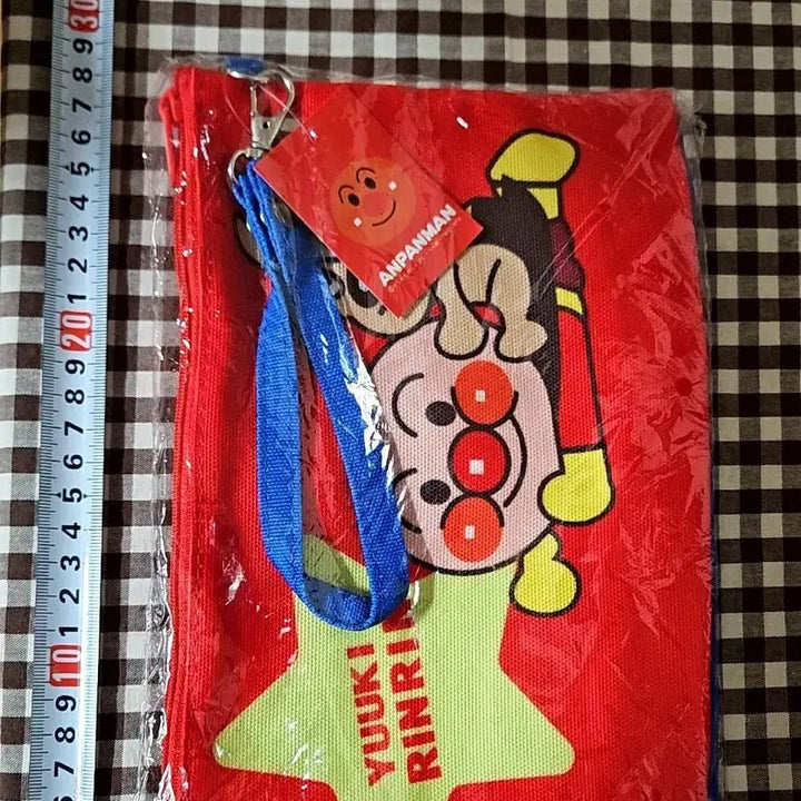 [BUNJANG] Anpanman Pouch with Strap / 앙팡맨 파우치/지갑 새상품 (스트랩 포함) 귀여움 끝판왕