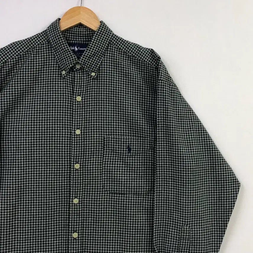 [BUNJANG] Polo Oxford Check Shirt / XL 폴로 옥스포드 체크 셔츠