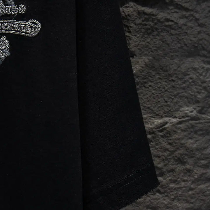 [BUNJANG] Chrome Hearts Big Logo Embroidered Hoodie - White / 111111111