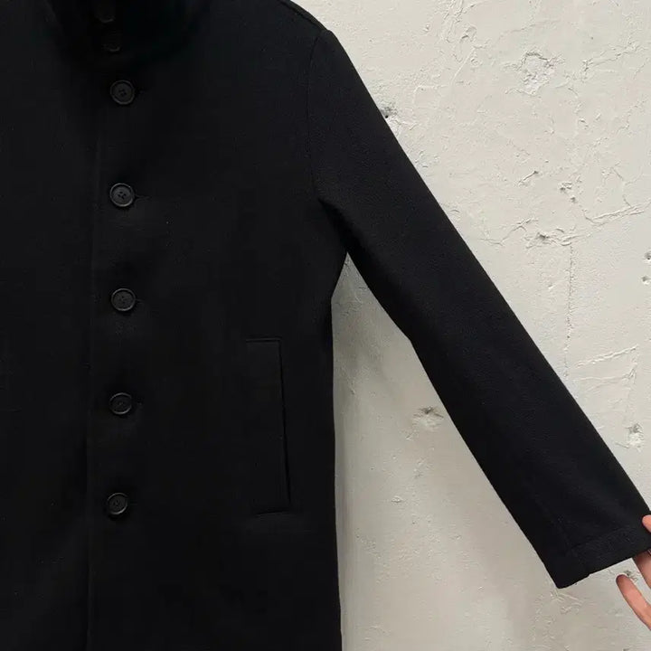 [BUNJANG] Vetra Wool Blend Stand Collar Work Jacket / 55) Vetra Wool Blend Stand Collar Work J