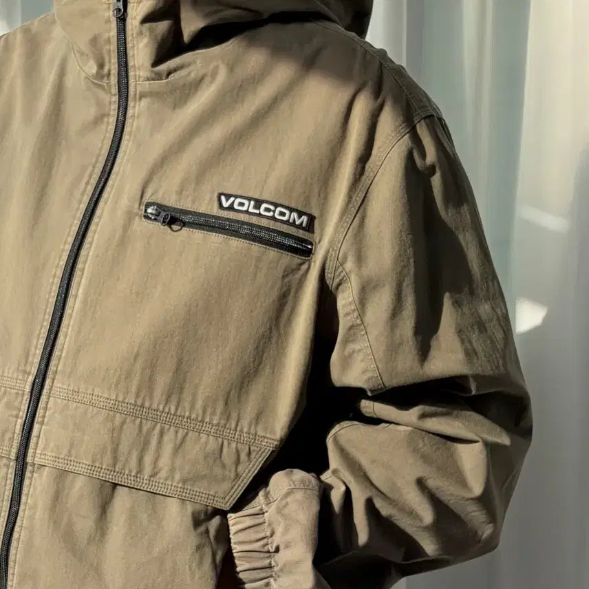 [BUNJANG] Volcom Camper Hooded Jacket / [XL]VOLCOM 볼컴 세미 루즈 캠퍼 후드 자켓