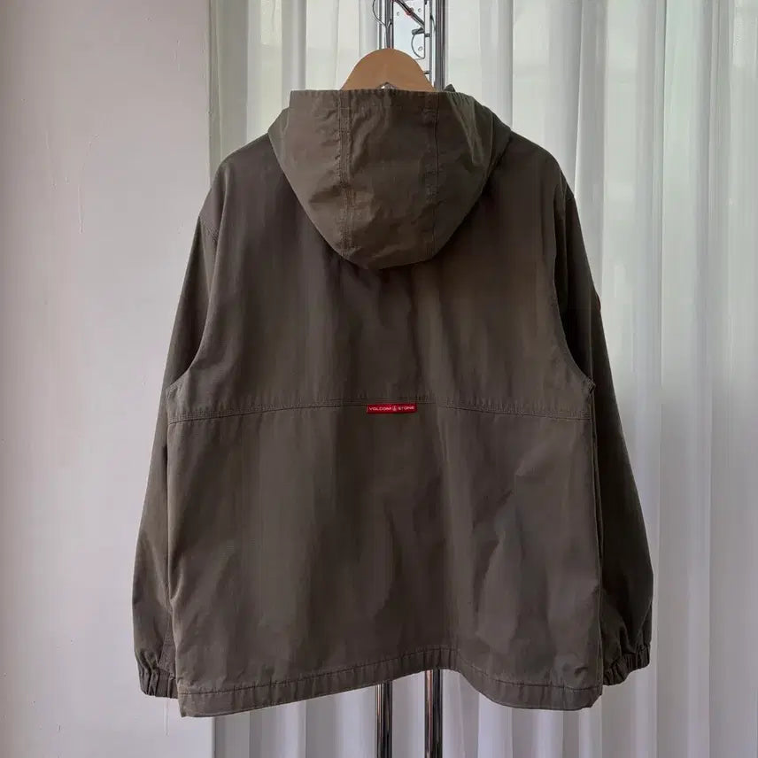 [BUNJANG] Volcom Camper Hooded Jacket / [XL]VOLCOM 볼컴 세미 루즈 캠퍼 후드 자켓