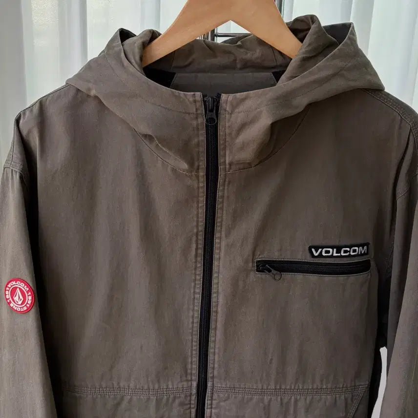 [BUNJANG] Volcom Camper Hooded Jacket / [XL]VOLCOM 볼컴 세미 루즈 캠퍼 후드 자켓