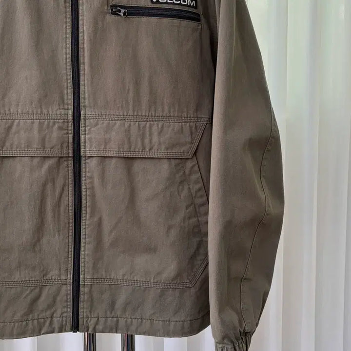 [BUNJANG] Volcom Camper Hooded Jacket / [XL]VOLCOM 볼컴 세미 루즈 캠퍼 후드 자켓