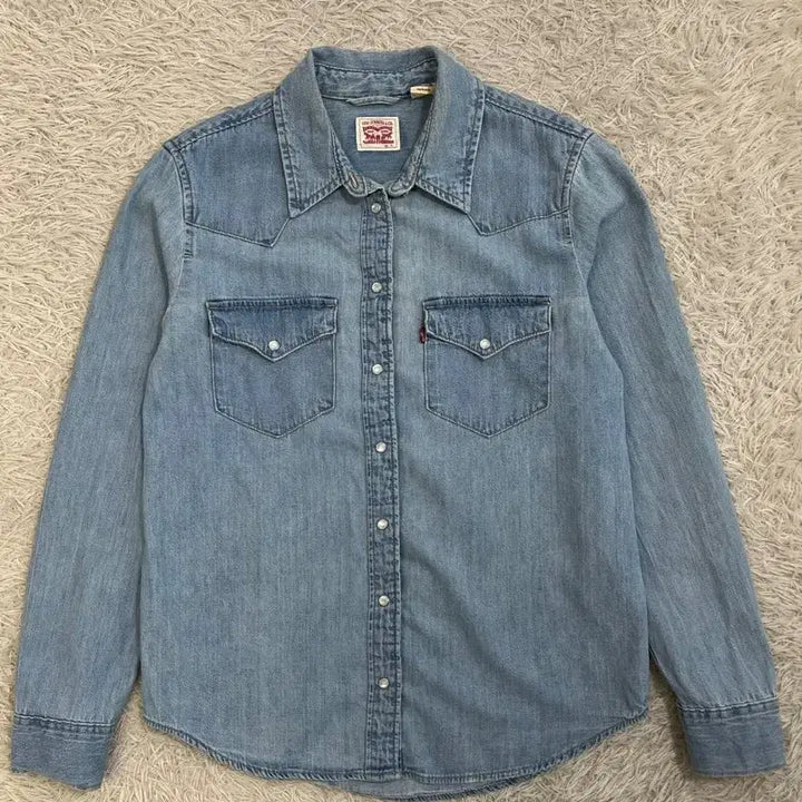 [BUNJANG] Levi's Western Snap Shirt / 리바이스 웨스턴 스냅 셔츠/#3272