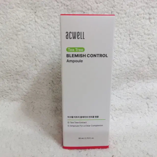 [BUNJANG] Acwell Tea Tree Blemish Control Ampoule 80ml / 아크웰 티트리 블레미쉬 컨트롤 앰플 80ml