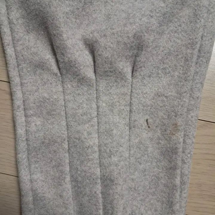 [BUNJANG] Gray Wool Blend Banding Pants / 회색 밴딩 울 팬츠