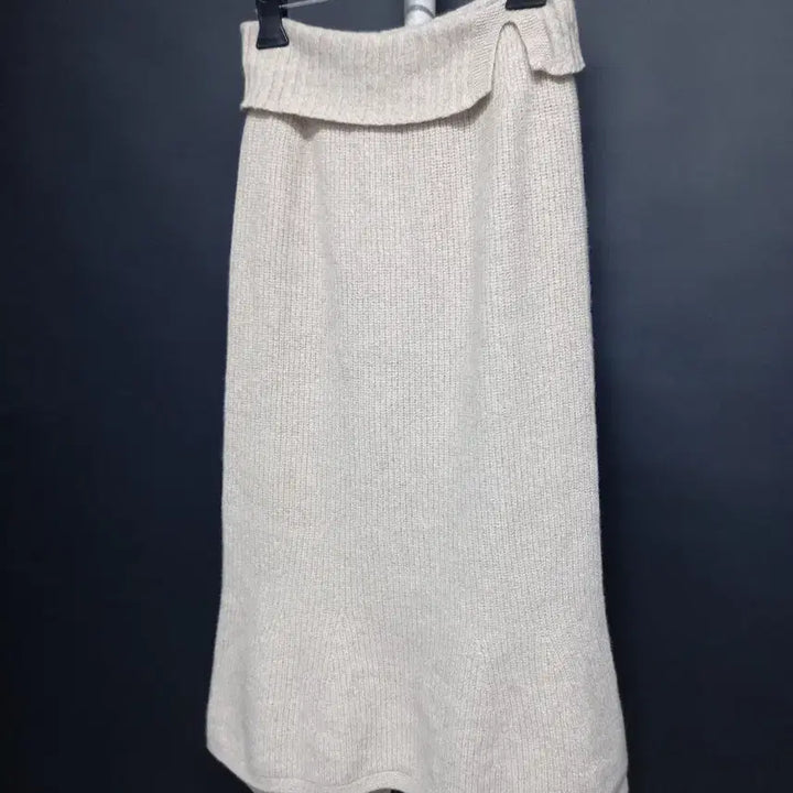 [BUNJANG] Mine Cashmere Blend Knit Long Skirt / 마인 춘추동 캐시미어블랜 홀가먼트 니트 롱 스커트 44 55