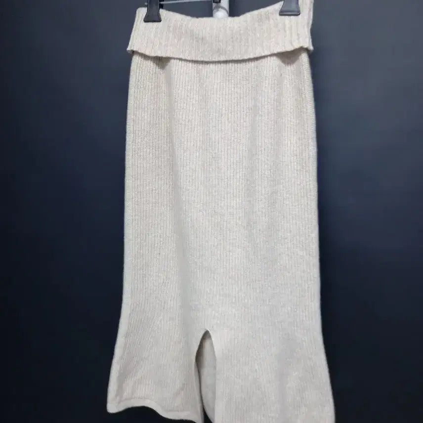 [BUNJANG] Mine Cashmere Blend Knit Long Skirt / 마인 춘추동 캐시미어블랜 홀가먼트 니트 롱 스커트 44 55