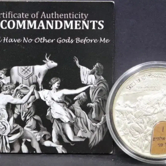 [BUNJANG] Palau 2011 Ten Commandments Silver Coin / 귀한 2011년 팔라우 십계명 은화