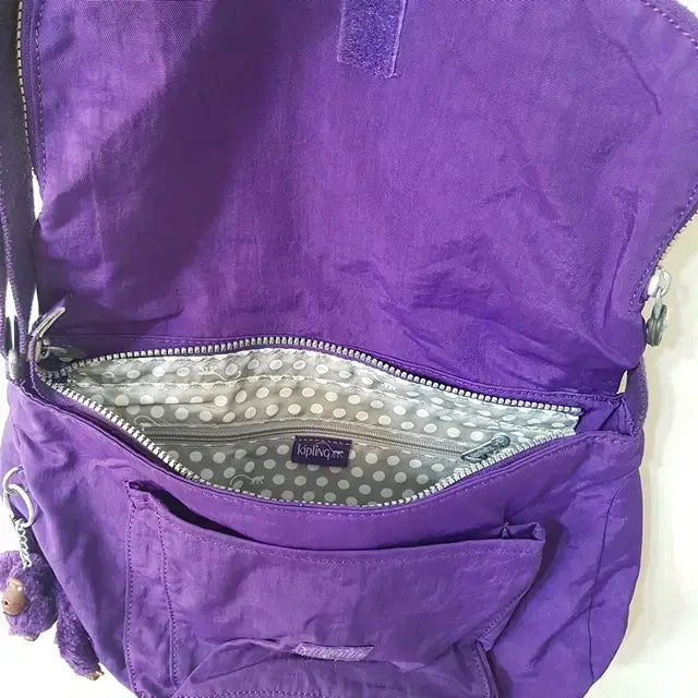 [BUNJANG] Kipling Crossbody Bag Purple / KIPLING 키플링 크로스백 퍼플