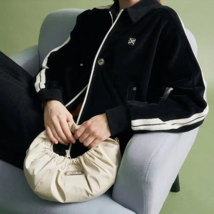 [BUNJANG] Setter Scrunchie Mini Tote Bag / 세터 스크런치 미니 토트백