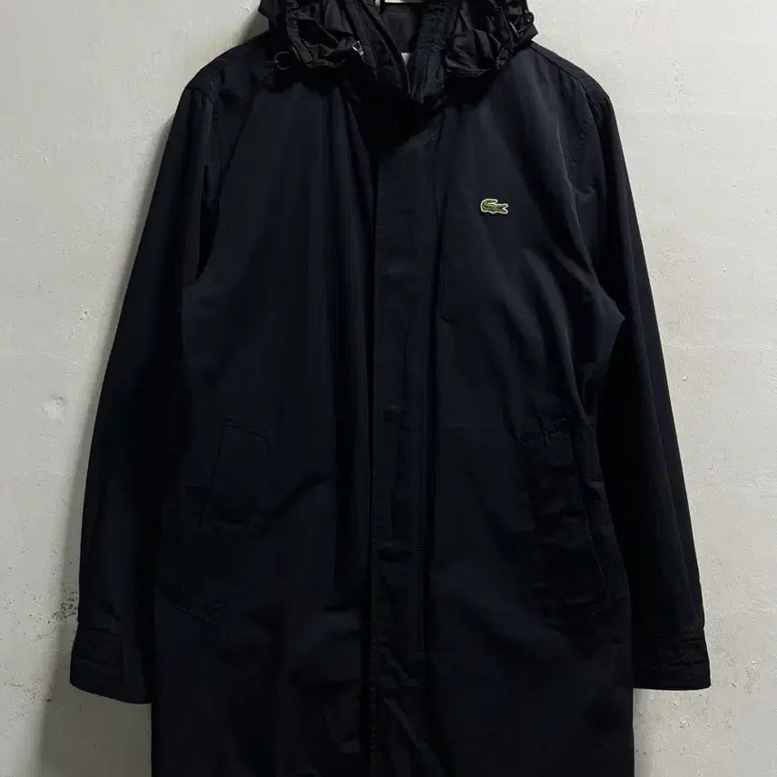 [BUNJANG] Lacoste Long Field Coat / 100 라코스테 롱 야상코트 정품