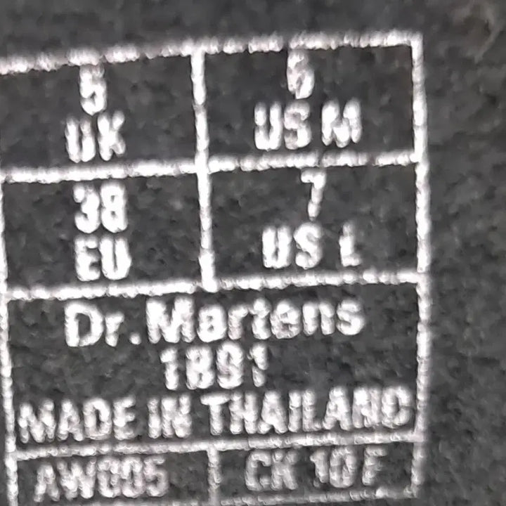 [BUNJANG] 리본 닥터마틴  UK5 / 리본 닥터마틴  UK5