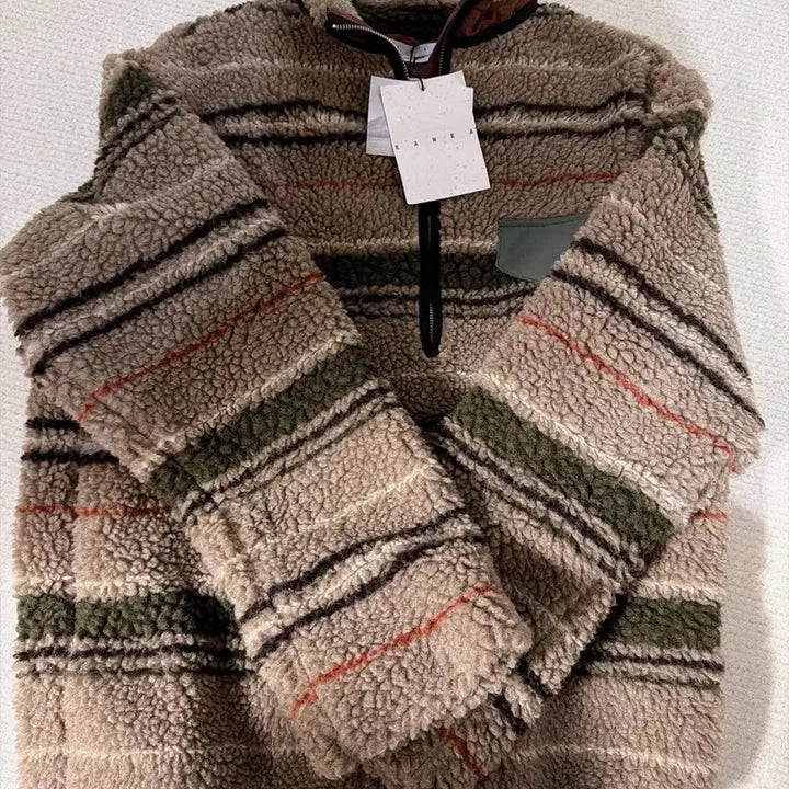 [BUNJANG] Ranra Stripe Anorak XL / ranra 스트라이프 아노락 XL