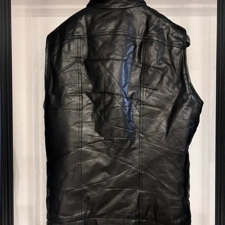 [BUNJANG] Rick Owens Molino Leather Vest / 48) 릭오웬스 몰리노 레더 베스트