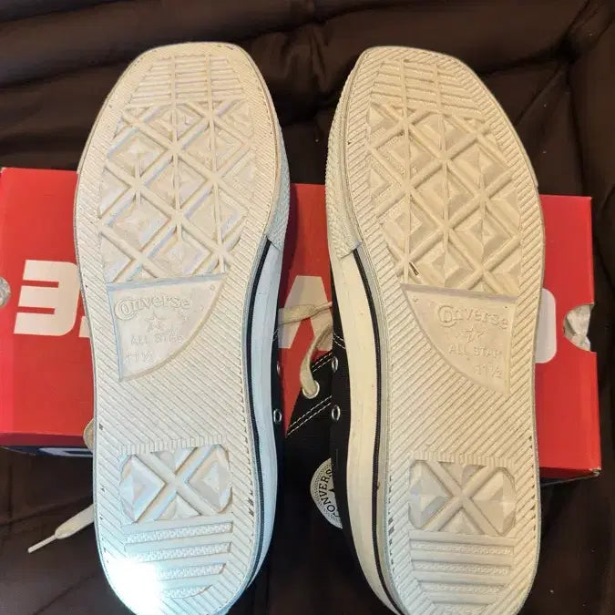 [BUNJANG] Converse All Star Square Toe High Top Sneakers / Converse All Star 스퀘어토 하이 (Made in Japan