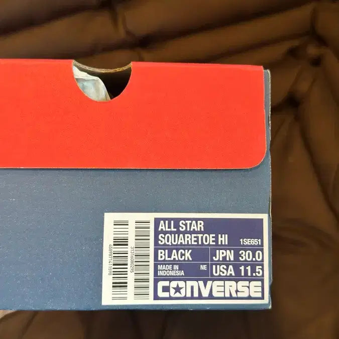 [BUNJANG] Converse All Star Square Toe High Top Sneakers / Converse All Star 스퀘어토 하이 (Made in Japan