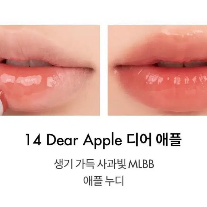 [BUNJANG] Rom&nd Glasting Melting Balm #14 Dear Apple / 롬앤 글래스팅 멜팅 밤 14 디어애플