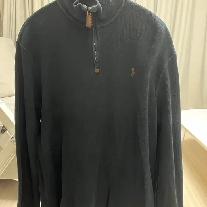 [BUNJANG] Polo Ralph Lauren Half-Zip Knit Sweater - Size M / 폴로 랄프로렌 반집업 니트 스웨터 M
