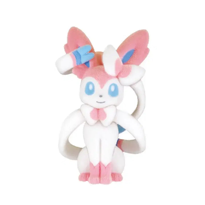 [BUNJANG] Pokemon Fluffy Doll Gacha Sylveon / 포켓몬스터 플로키 돌 가챠 님피아