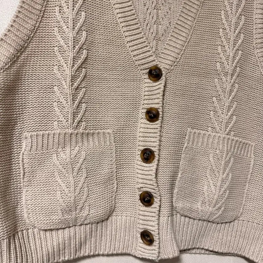 [BUNJANG] Knitted Vest / 니트 조끼