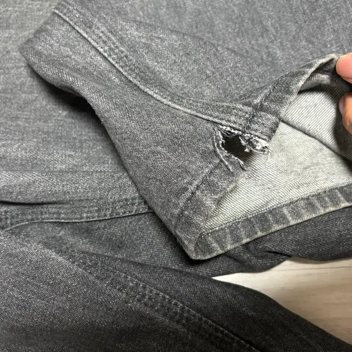 [BUNJANG] Hellraiser Skate Denim Gray Jeans / 헬레이저 스케이트 데님 그레이