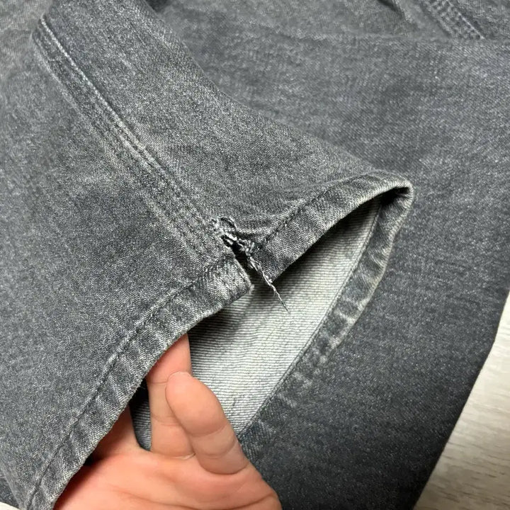 [BUNJANG] Hellraiser Skate Denim Gray Jeans / 헬레이저 스케이트 데님 그레이