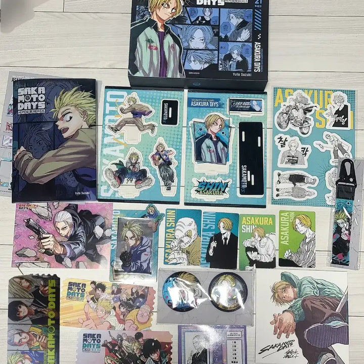 [BUNJANG] Sakaday Volume 21 Special Edition Bundle Set / 사카데이 21권 특별판 아사쿠라신+초판더특특전+ 25년 캘린더 일괄