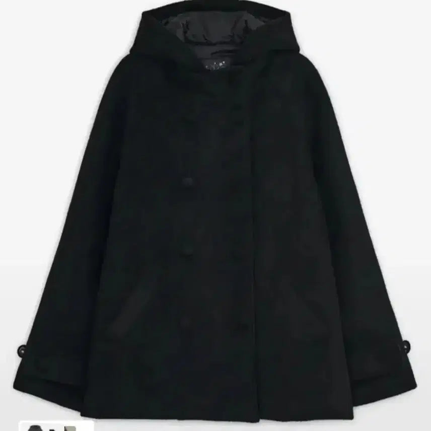 [BUNJANG] Hug Your Skin Black Coat / 허그유어스킨 코트 블랙